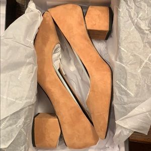Brand new Alexander wang simona mid heel pump 39